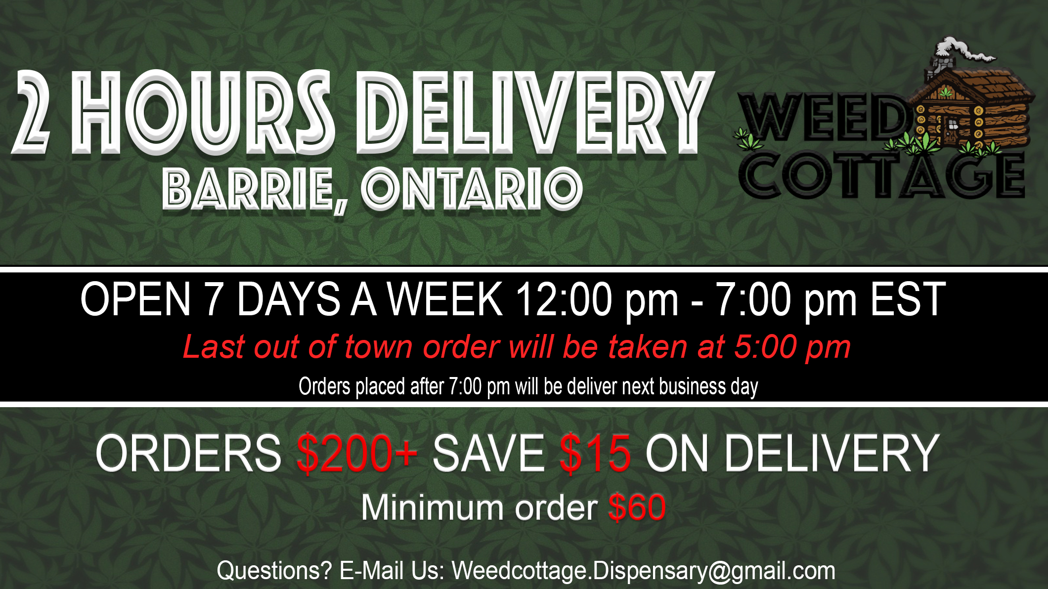 Home Weed Cottage Dispensary